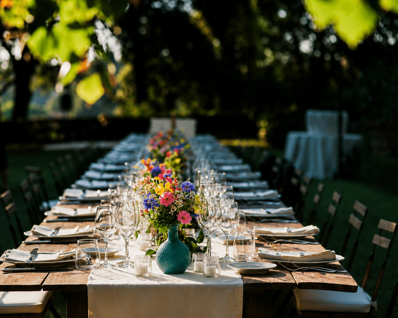 Gedekte Tafel De Zandstuve Den Ham Tuin